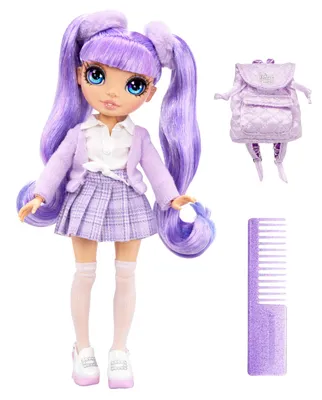 Immagine prodotto di MGA Entertainment 580027EUC - Bambola Rainbow High Junior High S1- Violet Willow (viola)
