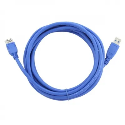 Immagine prodotto di GEMBIRD Gembird Cavo USB 3.0 A M/FM da 3 m USB 3.2 Gen 1 (3.1 Gen 1) USB A Blu