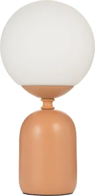 Obrázek produktu pro Stolní lampa Pauleen Glowing Charm E14 max. 20W rezavě červená, bílá