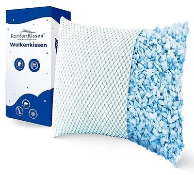 Zdjęcie produktu dla Poduszka pamięć kształtu żelowa 80X80 cm ergonomiczna dla boku