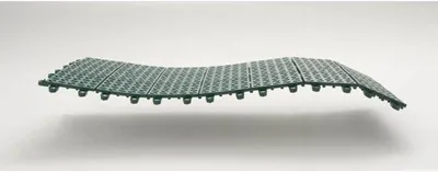 Produktbild von 50 flexible Kunststofffliesen für den Außenbereich, 55,5 x 55,5 cm, grau, 15,4 m²