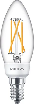 Image de LED SceneSwitch E14 P45 Couronne 40-18-9W Transparent