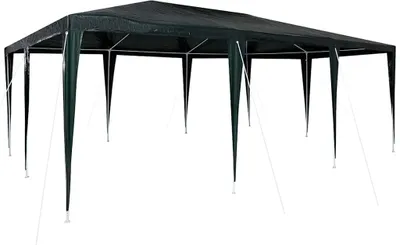 Image de Tente de fête Vert 600 x 400 x 266 cm Polyéthylène et acier