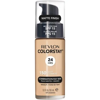 Zdjęcie produktu dla Revlon ColorStay, Buteleczka z pompką, Płynny, Skóra mieszana, Skóra tłusta, Beżowy, Matowy, 30 ml