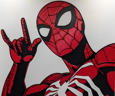 Produktbild von Spiderman Art – Groß 25x25cm