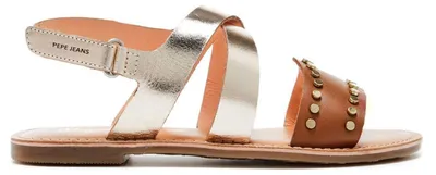 Produktbild von Pepe Jeans Mandy Mädchen Ledersandalen Braun 32