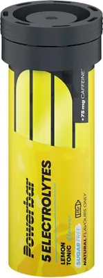 Produktbild von POWERBAR 5 Electrolytes Sports Drink Tonic 8 Lemon Tonic Boost (mit Kof 40