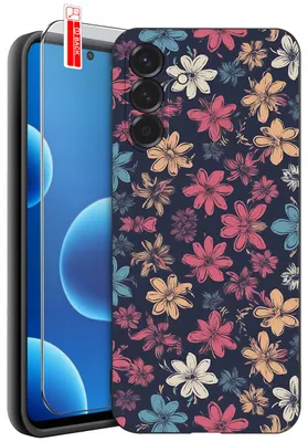 Immagine prodotto di ETUI do Samsung A37 5G WZORY | SILIKONOWE MATT CASE + SZKŁO 9H