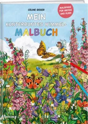 Obrázek produktu pro Mein kunterbuntes Wimmel-Malbuch