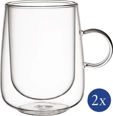 Produktbild von Villeroy & Boch Artesano Hot & Cold Beverages Latte-Macchiato-Glas 2tlg. je 360ml