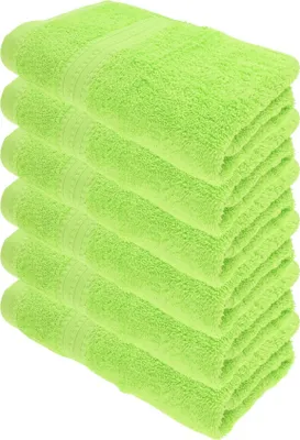 Produktbild von Julie Julsen BIO Handtuch-Set 6 Stk. 50x100 Apfelgrün