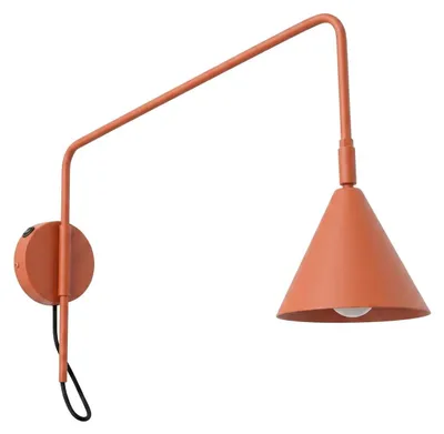 Produktbild von Wandleuchte E14 H: 30 cm mit Schalter Modern Wandlampe