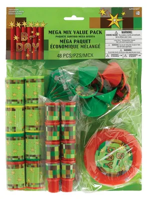 Produktbild von Amscan 398550, Party-Deko-Set, Papier, Kunststoff, 6 Stück(e)