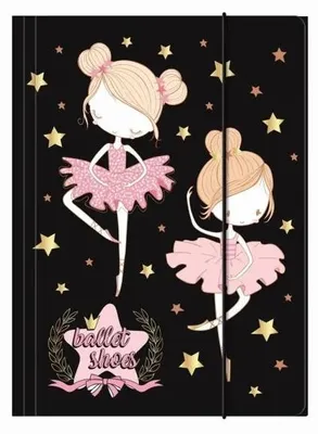 Image de Pochette à élastique A4 « Ballerine » 12 DERFORM