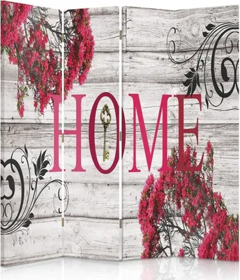 Produktbild von Paravent - Raumteiler Loving Home - Dekorativer Raumtrennercm. 145x170 (4 x)
