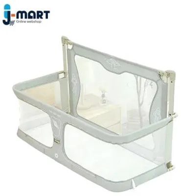 Zdjęcie produktu dla Składane łóżeczko dziecięce 120 x 50 x 42 cm z systemem Easy Access i własnym materacem