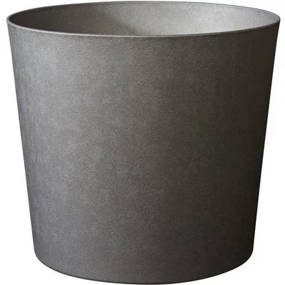 Image de Pot de fleurs Conique EDA Element 30 L, Ø 40 cm, Intérieur/Extérieur, Gris Anthracite