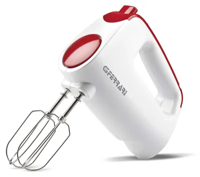 Productafbeelding van G3 Ferrari Animadolce, Handmixer, Rood, Wit, Geschikt voor mengen, Bediening met knoppen, Hefboom, 250 Watt, 230 Volt