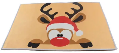 Produktbild von APT DA322 Fußmatte mit Weihnachtsmotiv, 60 x 40 cm
