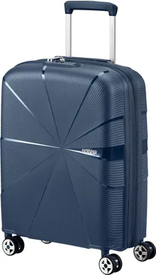 Produktbild von American Tourister STARVIBE Spinner EXP 55 cm mit TSA-Zahlenschloss navy