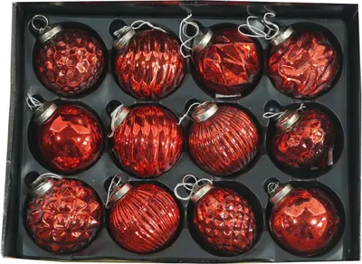 Image de Décoration de Noël Boules d'arbre de Noël Décoration d'arbre de Noël Pointe de sapin de Noël Suspension, Variante:8 = 8 cm