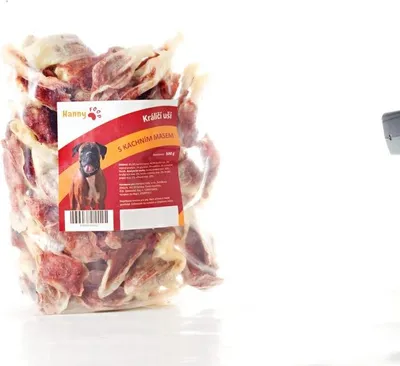 Image de Oreilles de lapin au poulet 500 g HANNY FOOD