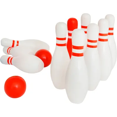 Immagine prodotto di BS Giocattoli Birilli Bambini Adulti Indoor Outdoor Da 4 Sport Divertimento