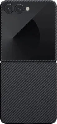Image de Étui Pitaka Ultra-Slim pour Samsung Galaxy Z Flip 7, noir/gris