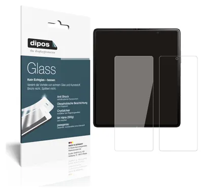 Obrázek produktu pro 2x ochranná fólie pro Honor Magic V - Anti-Shock 9H fólie dipos Glass plastové sklo