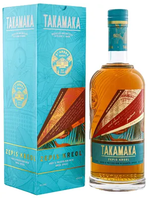 Produktbild von Takamaka Zepis Kreol - St. Andre Series - Aged & Pressed Rum with Kreol Spices