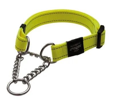 Zdjęcie produktu dla Rogz For Dogs Fanbelt Obroża półzaciskowa żółta