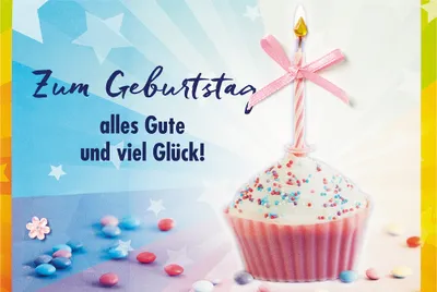 Produktbild von Geburtstag -  PopUp-Card - Klappkarte mit 3D-Innenleben - Grußkarte