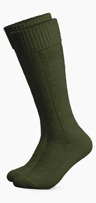 Produktbild von HerzSticht Herren Lange Trachtensocken 1er Pack (Modell: Silberdistel)