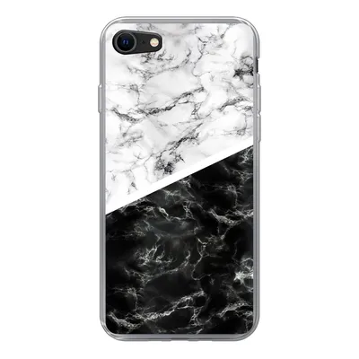 Produktbild von MuchoWow® Handyhülle Schutzhülle Hülle für iPhone 8 Marmor - Chic - Collage Silikon Softcase Handy Hülle - Schutzhaube