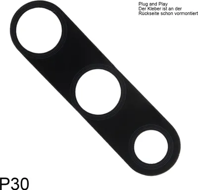 Produktbild von Huawei P30 Kamera Linse Glas Camera Glass Lens + Kleber Neu