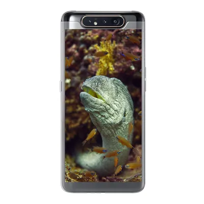 Produktbild von MuchoWow® Handyhülle Schutzhülle Hülle für Samsung Galaxy A80 Fische - Korallen - Ozean Silikon Softcase Handy Hülle - Schutzdeckel