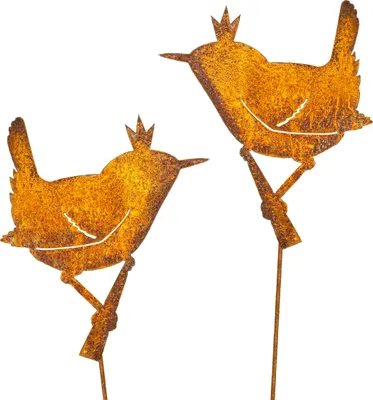 Produktbild von Gartenstecker: "Zaunkönig" 70cm