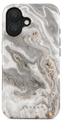 Produktbild von Hülle für Apple iPhone 16 - Burga Tough Hard Case Back Cover - Snowstorm