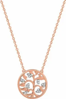 Produktbild von Xenox XS2944R Halskette mit Anhänger Damen Lebensbaum Silber Rosé Vergoldet