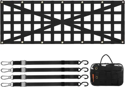Zdjęcie produktu dla Siatka na tylną klapę Siatka bagażowa Pickup 1370x460mm 272kg
