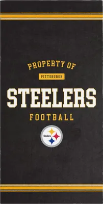 Produktbild von NFL Strandtuch PROPERTY OF Pittsburgh Steelers Football