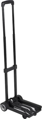 Produktbild von Kinzo Trolley Faltbare Räder Schwarz bis zu 40kg Transporthilfe Möbelroller
