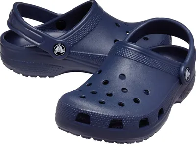 Produktbild von Crocs Baby Kinder Crocs Kinderclogs Clogs Hausschuhe Schwimmschuh Classic K Blau, Größe:32-33