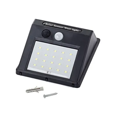 Obrázok produktu pre Verk 01376 Solárne vonkajšie 20 LED SMD osvetlenie s pohybovým senzorom
