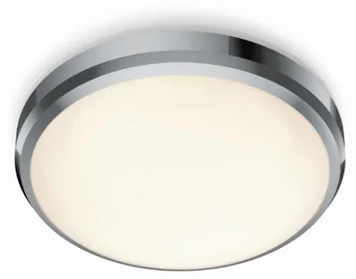 Image de Philips DORIS Plafonnier 1x17W Rond Argenté