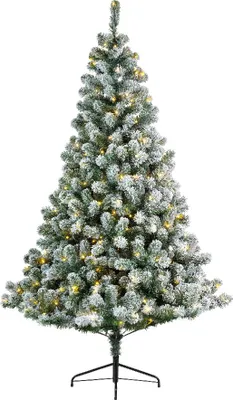 Produktbild von Imperial Pine künstlicher Weihnachtsbaum 240xø147cm | grün mit Schnee | 460 LED-Lichter