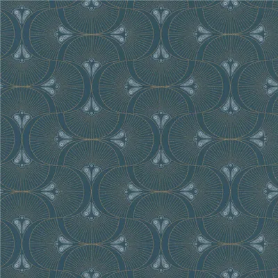 Produktbild von Vliestapete 792317 Tapete Modern 53 x 1005 cm Rasch Selection Blau