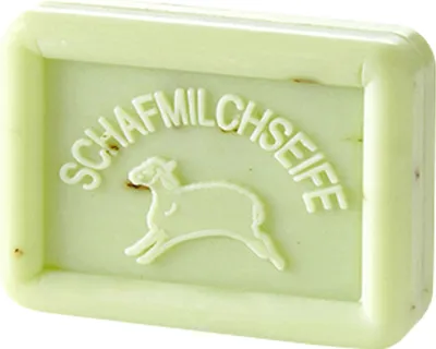 Produktbild von Ovis Schafmilchseife Lindenblüte, 100% Bio, für die tägliche Dusche, eckig, 100 g