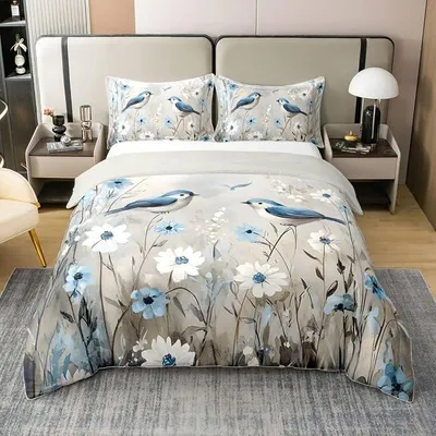 Imagen del producto de Conjunto de ropa de cama de algodón Silecomplaza, tamaño 200x200 cm