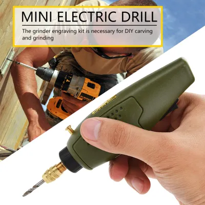 Produktbild von Mini-Elektro-Schnitz-, Polier- und Gravurstift Handbohrer Rotationsschleifer Werkzeuge